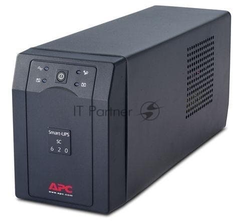 Источник бесперебойного питания APC Smart-UPS SC SC620I 390Вт 620ВА черный