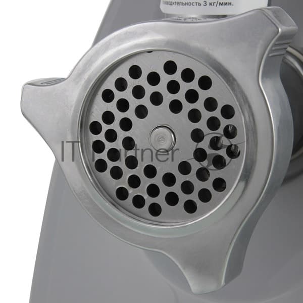 Мясорубка электрическая Bosch MFW 66020 белый/серый, 1800 Вт, 3.0 кг/мин, реверс, защита от перегрузки, насадки - 5