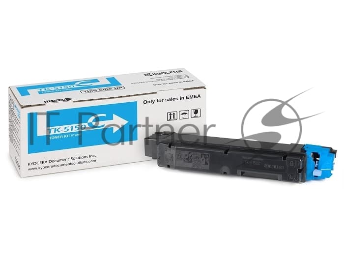 Картридж лазерный Kyocera TK-5150C (1T02NSCNL0) голубой для P6035cdn/M6035cidn/M6535cidn 10000 стр.