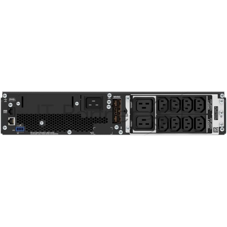 Источник бесперебойного питания APC Smart-UPS SRT SRT3000RMXLI 2700Вт 3000ВА черный