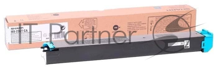 Sharp MX-23GTCA Тонер-картридж голубой (10000 копий) Sharp MX1810/2010/MX2314/2614/3114