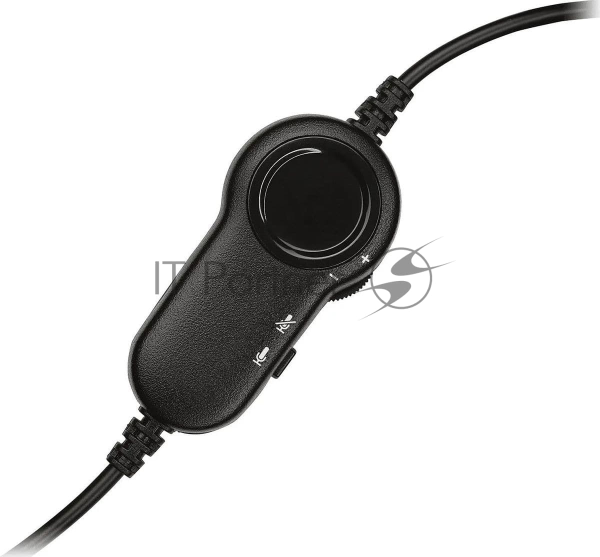 Гарнитура Logitech H151 чёрный, проводная, 3.5 мм