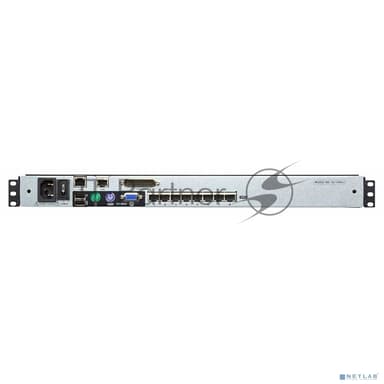 Коммутаторы консоли ATEN 8P CAT5 HIGH DENSITY DUAL RAIL LCD 19INCH OVER IP