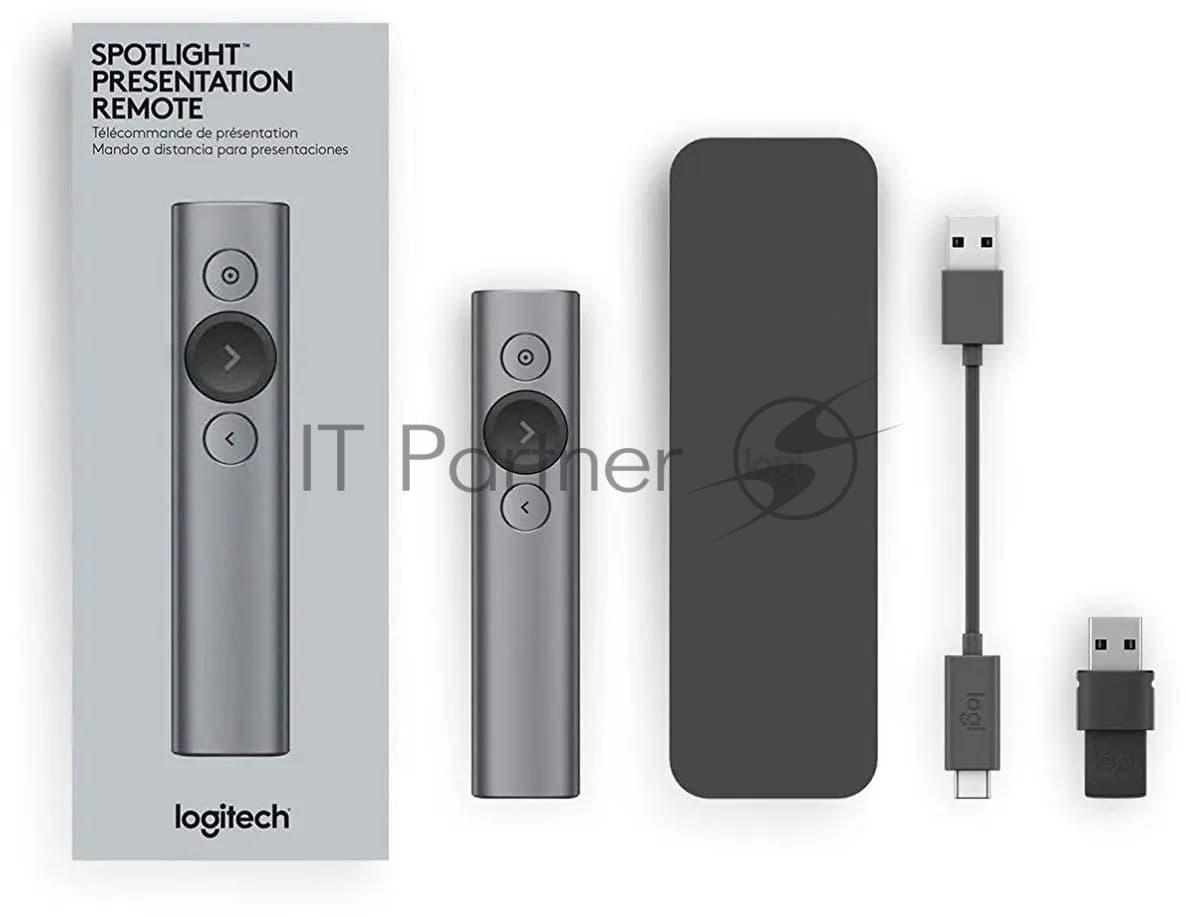 Презентер/ Logitech PRESENTER, SPOTLIGHT SLATE R-R0011