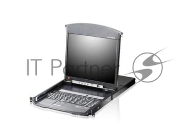 Коммутатор ATEN 16P CAT5 HIGH DENSITY DUAL RAIL LCD OVER IP 17INCH.