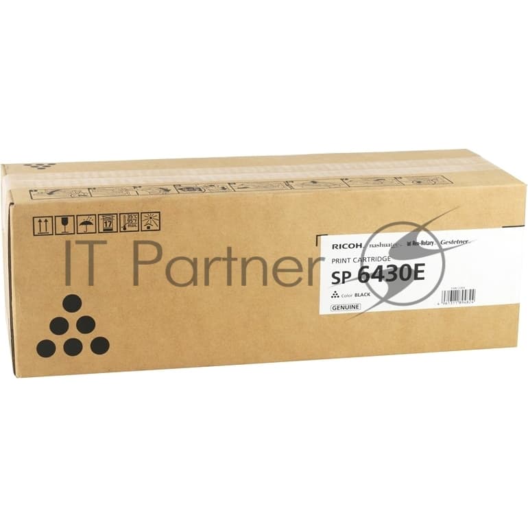 Картридж лазерный Ricoh SP 6430E черный для SP 6430DN 10000 стр