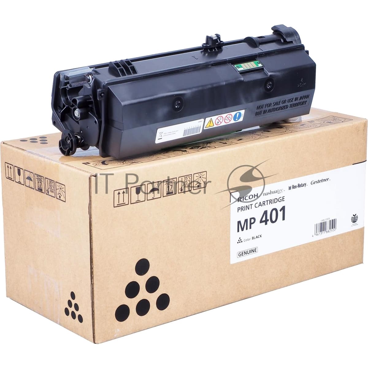 Картридж лазерный Ricoh тип MP401 черный для MP 401SPF/SP 4520DN 18000 отпечатков