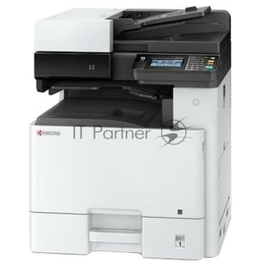 МФУ лазерное Kyocera Ecosys M8130cidn (1102P33NL0), А3, цветной, печ. до 30 стр/мин. (А4) до 15 стр/мин. (А3), скан. до50 стр/мин., 1200 x 1200 dpi (печать) 600x600dpi (скан.), USB, RJ-45, NFC, Air Print, Mopria