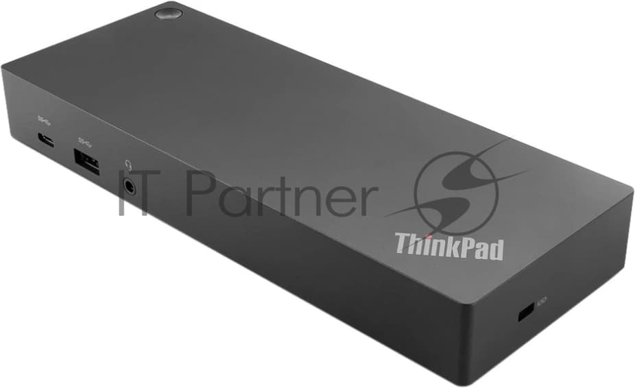 Док-станция Lenovo ThinkPad Hybrid USB-C with USB-A (2x DP, 2x HDMI, 3x USB A 3.1 Gen 2, 2x USB 2.0 1x USB Type-C, 1x RJ-45, 1x Combo Audio Jack 3.5mm/Kensington Lock, USB-C cable with USB-C to USB-A dongle/Up to 2 ext monitors (40AF0135EU)