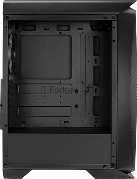 Корпус Aerocool <Aero One Eclipse-G-BK-v1> ATX без БП Black