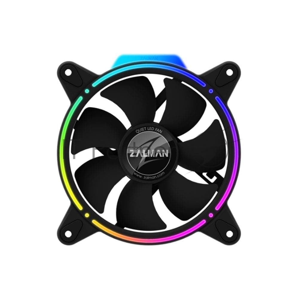 ZM-RFD120A - Кулер для компьютерного корпуса, Zalman, ZM-RFD120A, 120мм ARGB, 1500 об/мин, 25.5 дБА, 34,34 CFM, 3 pin, 120*124*25 мм, Черный