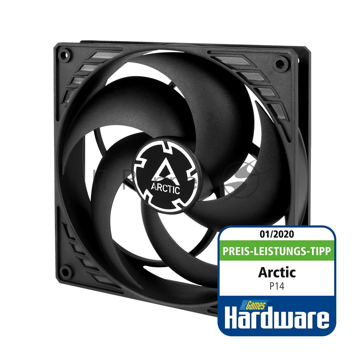 Вентилятор для корпуса Case fan ARCTIC P14 (черный) - retail (ACFAN00123A)