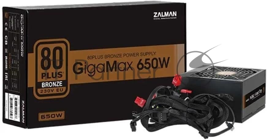 Блок питания Zalman ZM650-GVII 650W, 80Plus Bronze
