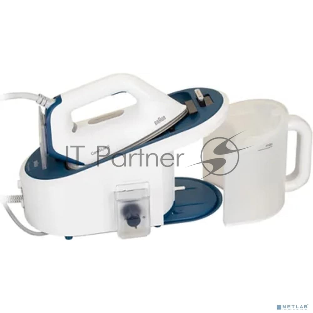 Парогенератор Braun IS5145WH белый/синий, 2400 Вт, 120 г/мин, 400 г/мин, 2000 мл