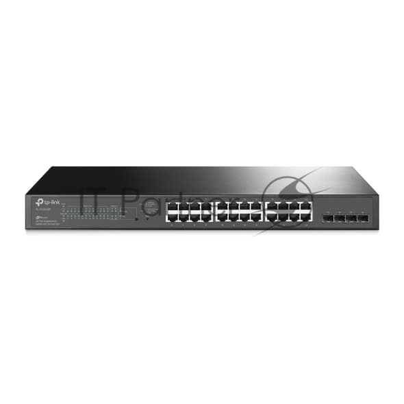 Коммутатор TP-Link <TL-SG2428P> JetStream Smart PoE+ на 24 порта и 4 SFP-слота