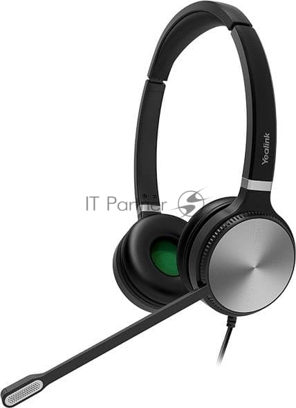 Гарнитура Yealink YHS36 Dual серебристый-чёрный, проводная