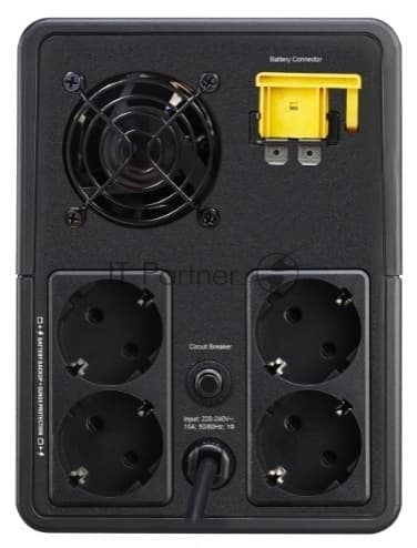 Источник бесперебойного питания APC Easy-UPS BVX2200LI-GR 1200Вт 2200ВА черный