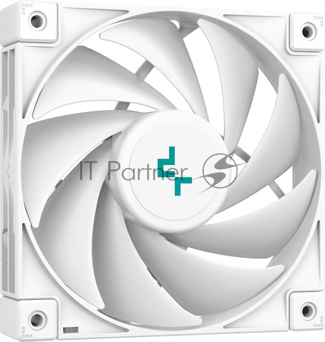 Кулер для процессора DEEPCOOL AK400 WH белый, 120 мм, алюминий/медь, 1850 об/мин, 29 дБ, 4 pin, 220 Вт, 155 мм