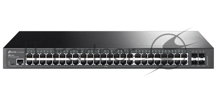 Коммутатор TP-LINK TL-SG3452X JetStream 48-портовый гигабитный управляемый коммутатор уровня 2+ с четырьмя слотами SFP+ 10 Гбит/с