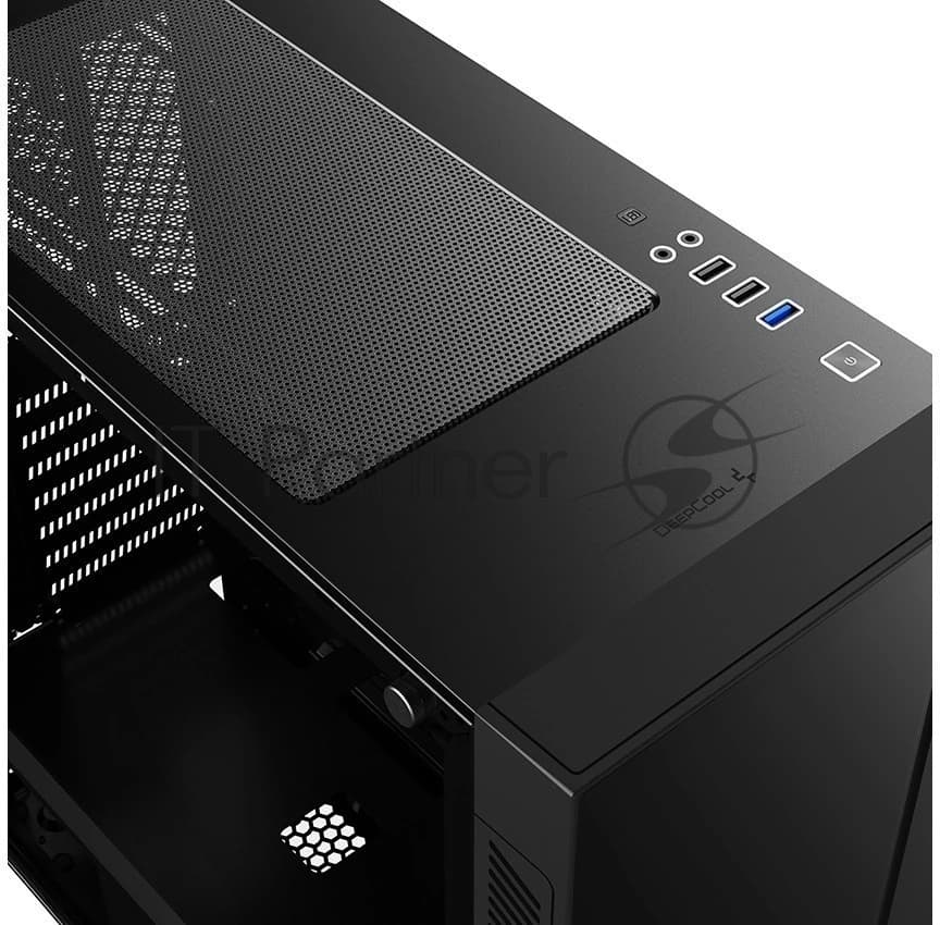 Компьютерный корпус MidiTower Deepcool MATREXX 55 V3 без БП, бок.окно, черный, EATX (DP-ATX-MATREXX55V3)
