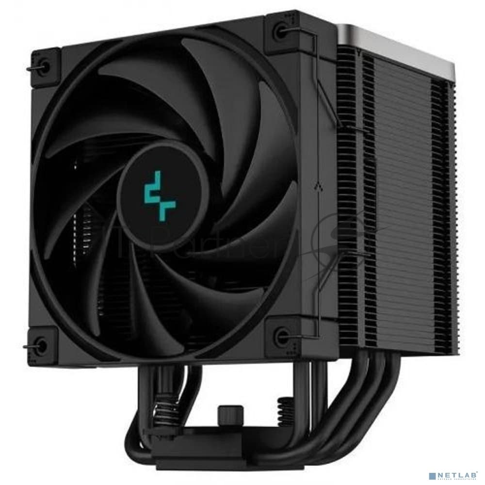 Кулер для процессора DEEPCOOL AK500 ZERO DARK черный, 120 мм, алюминий/медь, 1850 об/мин, 31.5 дБ, 4 pin, 240 Вт, 158 мм