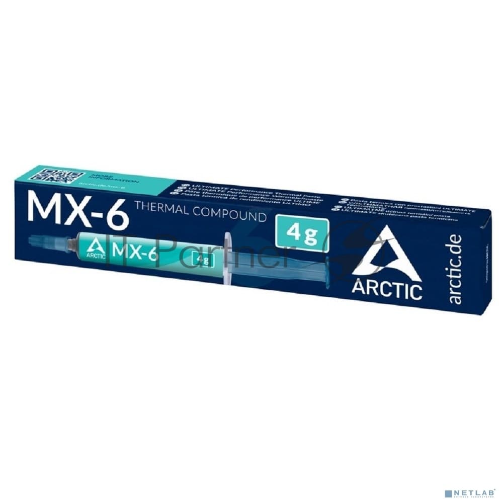 Термопаста Arctic MX-6 Thermal Compound 4-graмм ACTCP00080A