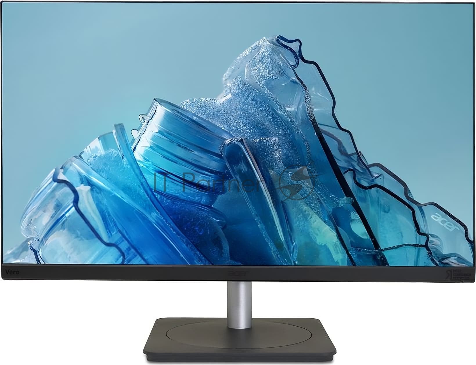 Монитор Acer 23.8" Vero CB243Ybemipruzxv Black (IPS, 1920x1080, HDMI+DP+Type C, USB Hub, 4 ms, 178°/178°, 250 cd/m, 1000:1 (100M:1), 75Hz, MM, Pivot)