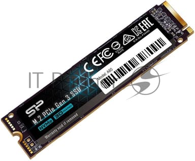 Накопитель SSD Silicon Power P34A60, 2Tb, PCIe 3.0 x4, M.2 2280, NVMe, R/W 2200/1600