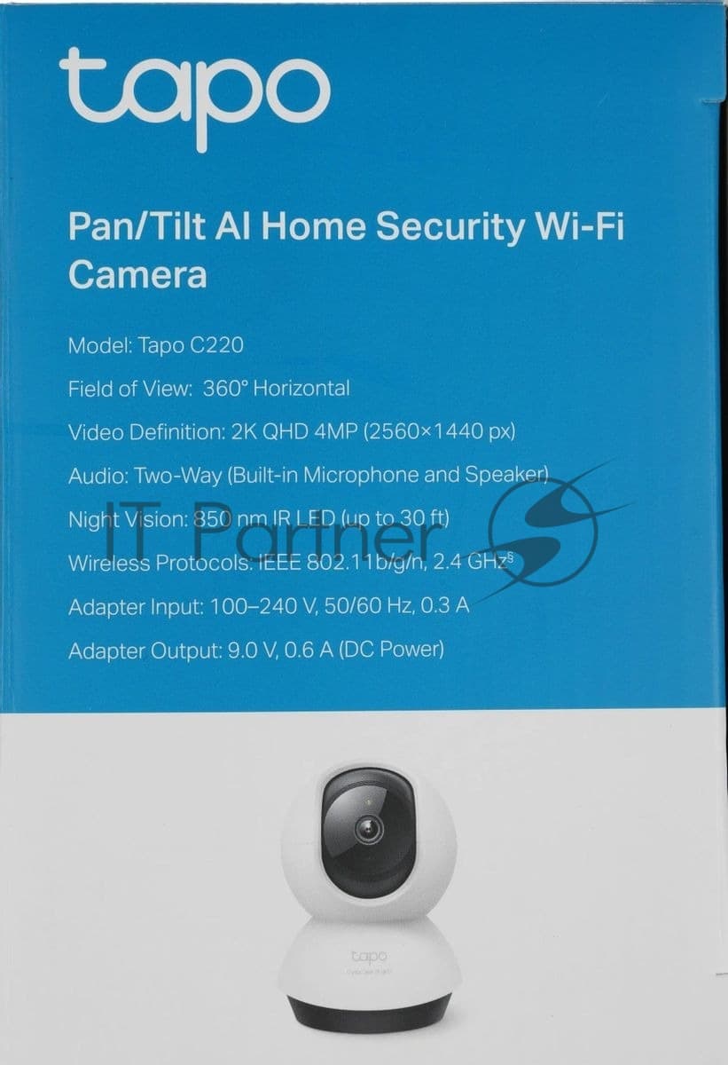 Камера видеонаблюдения умная домашняя поворотная TP-Link Tapo C220