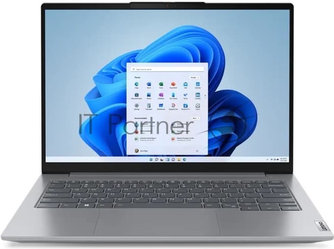 Ноутбук Lenovo Thinkbook 14 G6 IRL Core i7 13700H 8Gb SSD 512Gb Intel Iris Xe graphics 14" IPS WUXGA (1920x1200) noOS grey WiFi BT Cam Bag (21KG005QEV)