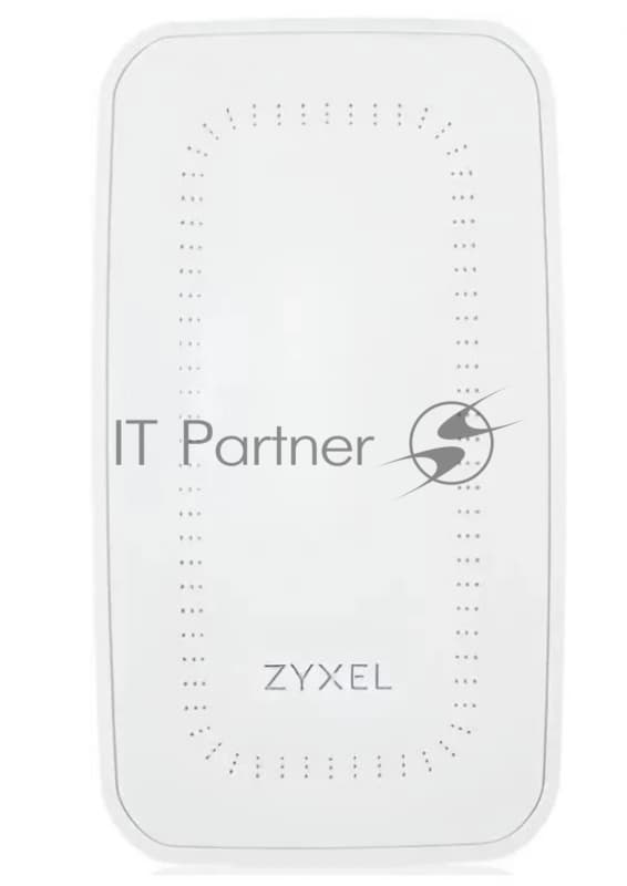 Точка доступа/ Access point Zyxel NebulaFlex Pro WAX300H, WiFi 6, 802.11a/b/g/n/ac/ax (2.4 and 5 GHz), MU-MIMO, wall-mounted, 2x2 antennas, up to 575+2400 Mbps, 4xLAN GE (1x PoE out), 3G/4G protection