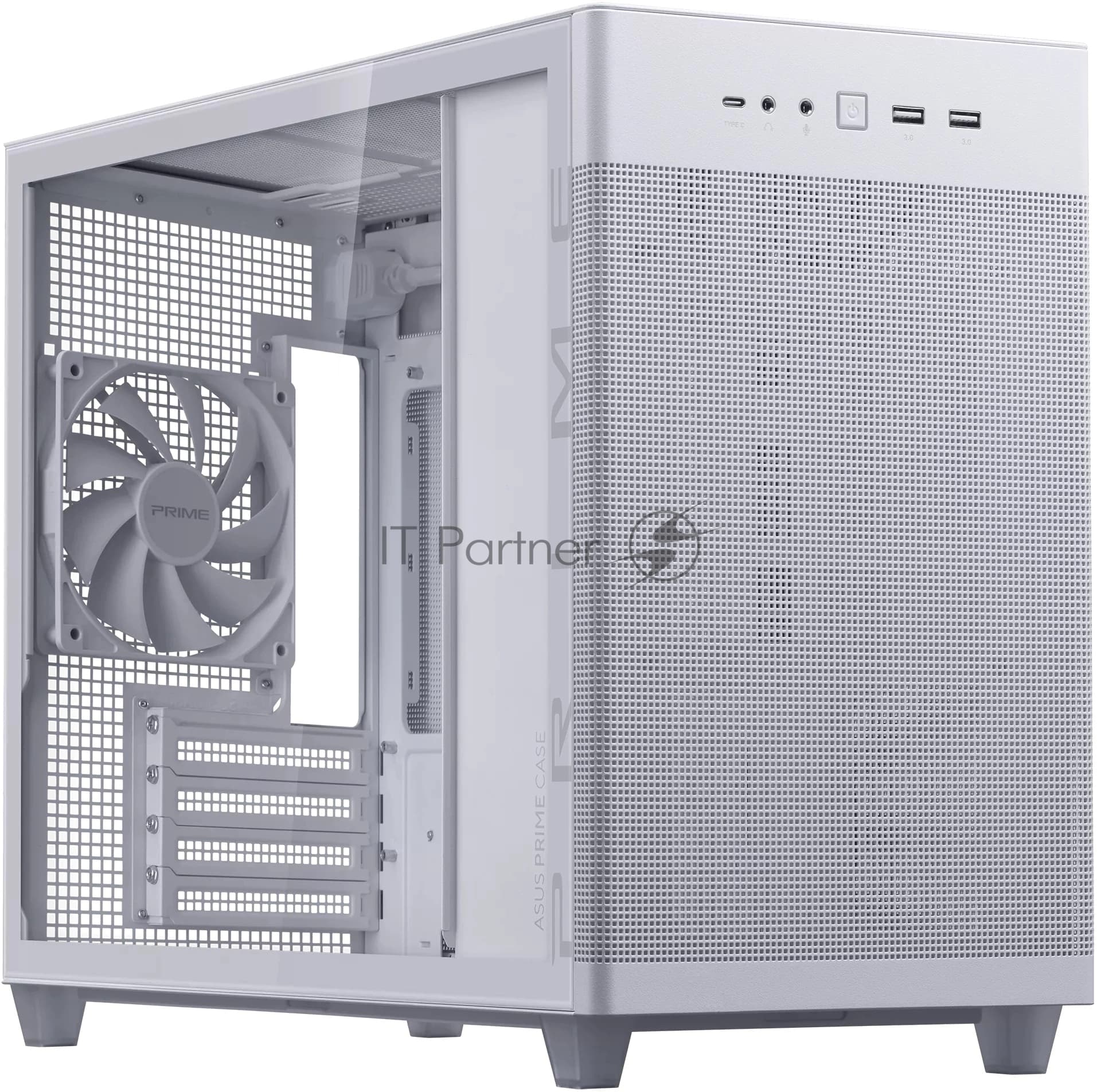 Компьютерный корпус Asus AP201 PRIME CASE TG WHITE AP201/WHT/TG