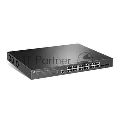 Коммутатор управляемый TP-Link TL-SG3428XPP-M2 JetStream уровня 2+ с 24 портами 2,5 Gbит/с (8 портов PoE++, 16 портов PoE+) и 4 портами SFP+ 10 Gbит/с
