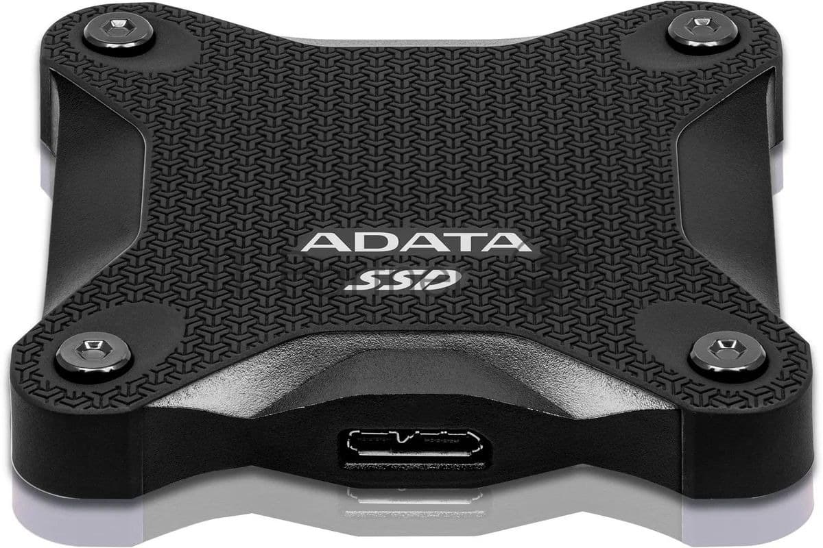 Твердотельный накопитель SSD ADATA 2.5" 512GB SD620 BLACK USB 3.2 Gen 2, 520/460