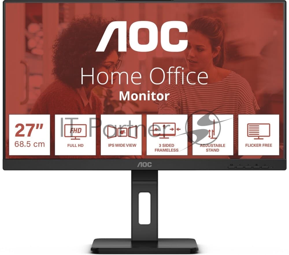 LCD AOC 27" 27E3QAF черный