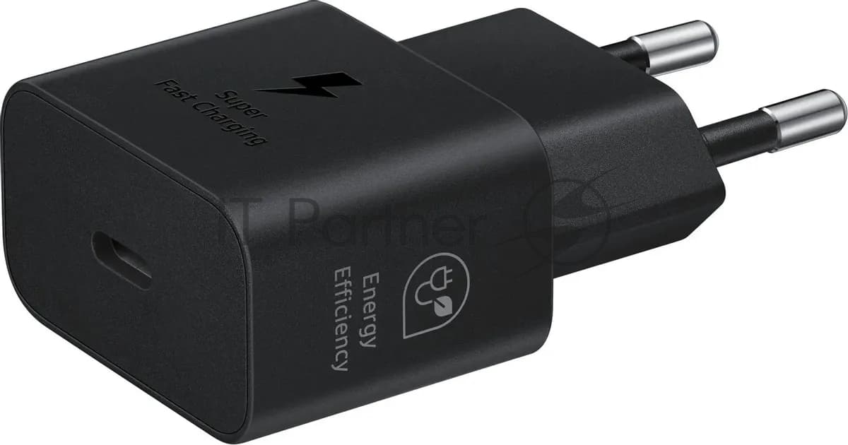 Сетевое зарядное устройство Samsung EP-T2510 25W Type-C черный + cable