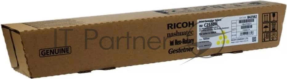 Тонер-картридж Ricoh C2510H тип IM C2510 желтый (842562) 18K