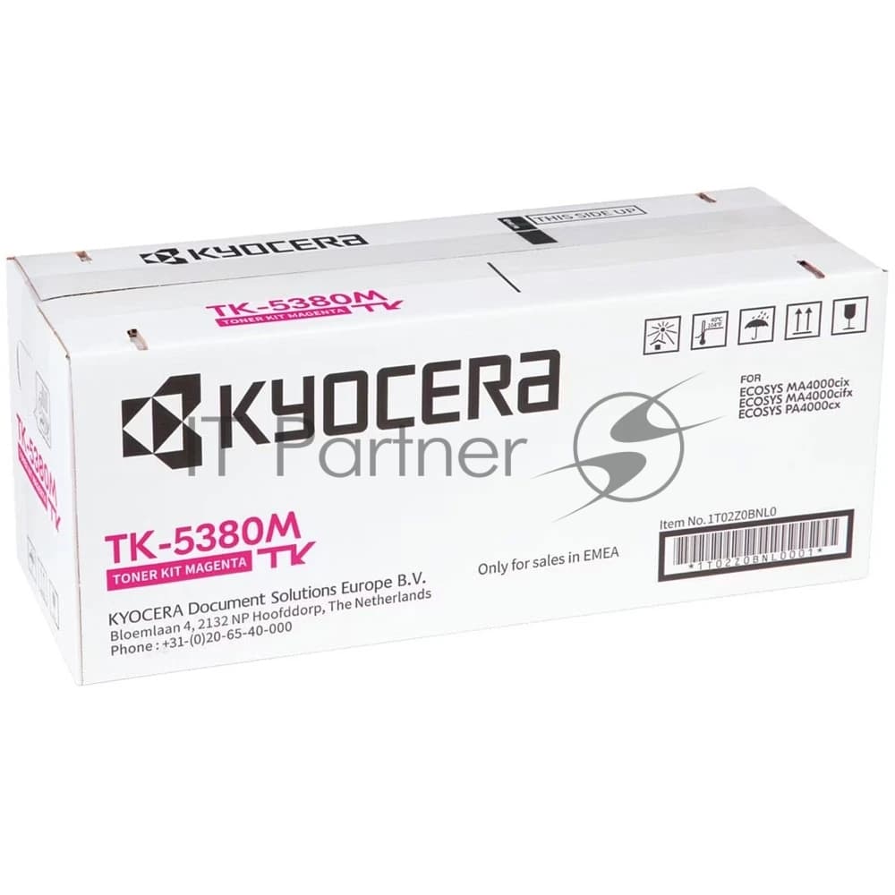 Картридж лазерный Kyocera TK-5380M 1T02Z0BNL0 пурпурный (10000 стр.) для Kyocera PA4000cx/MA4000cix/MA4000cifx