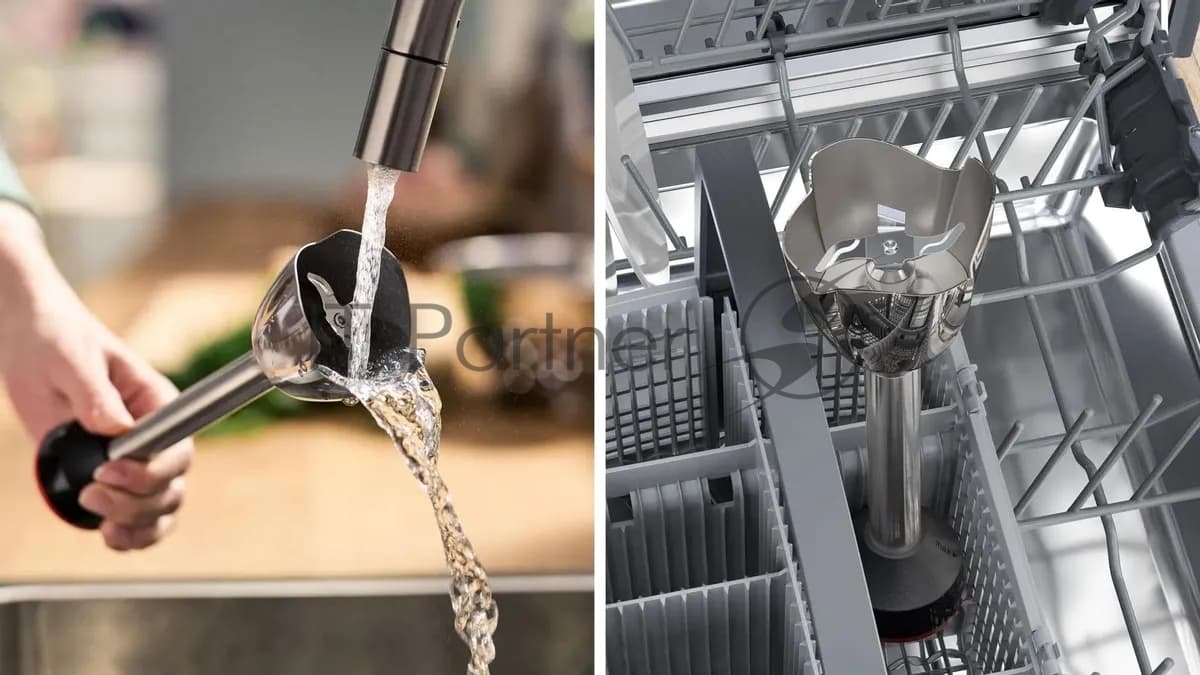 Блендер погружной Bosch MSM6M622 черный, 1000 Вт, плавная регулировка, турбо