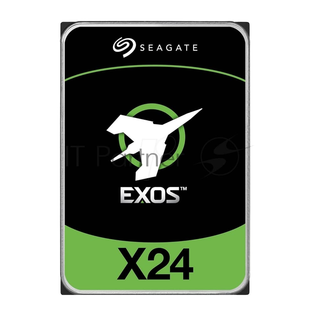 Жесткий диск серверный Seagate 3.5"; 24Tb Exos X24 SATA 6Gb/s ST24000NM002H