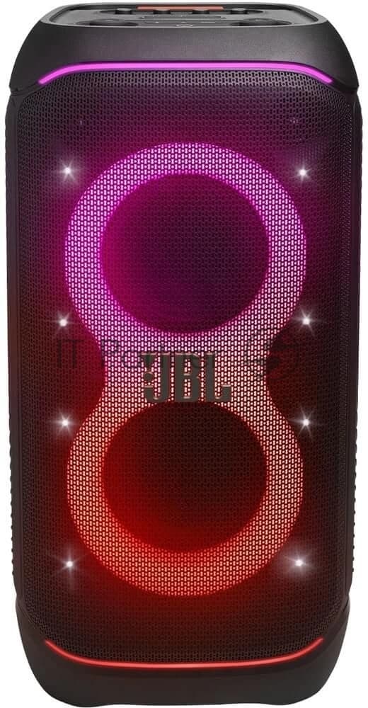 Портативная акустика JBL PartyBox Stage 320 (1.0 2 x 120 Вт, Bluetooth, AUX, USB, 6.3 мм jack, RGb подсветка, IPX4, JBLPBSTAGE320UK)