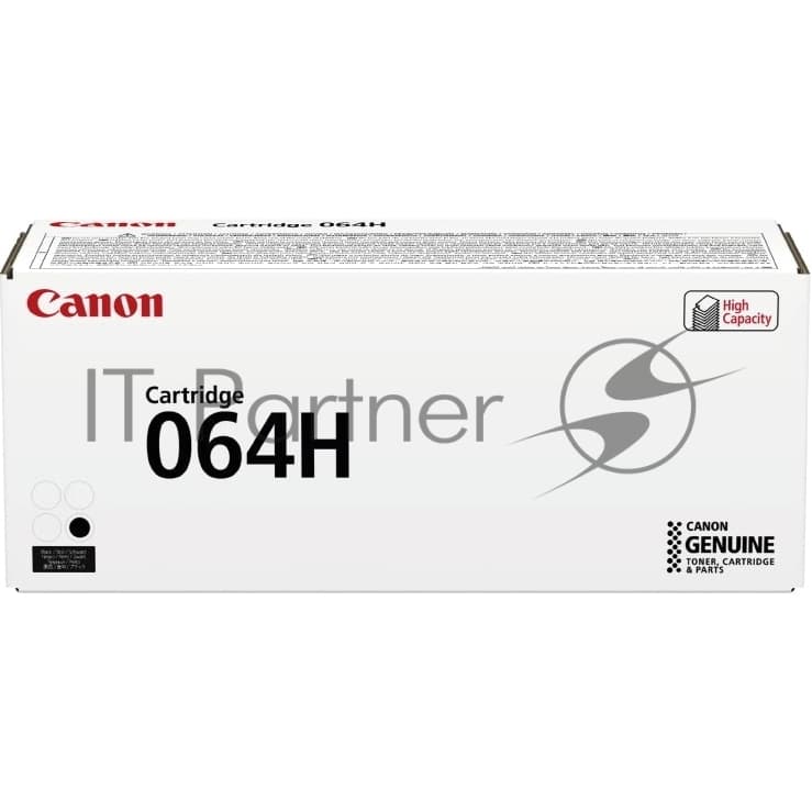 Картридж лазерный Canon CRG 064 H BK 4938C001 черный (1500стр.) для Canon MF832Cdw