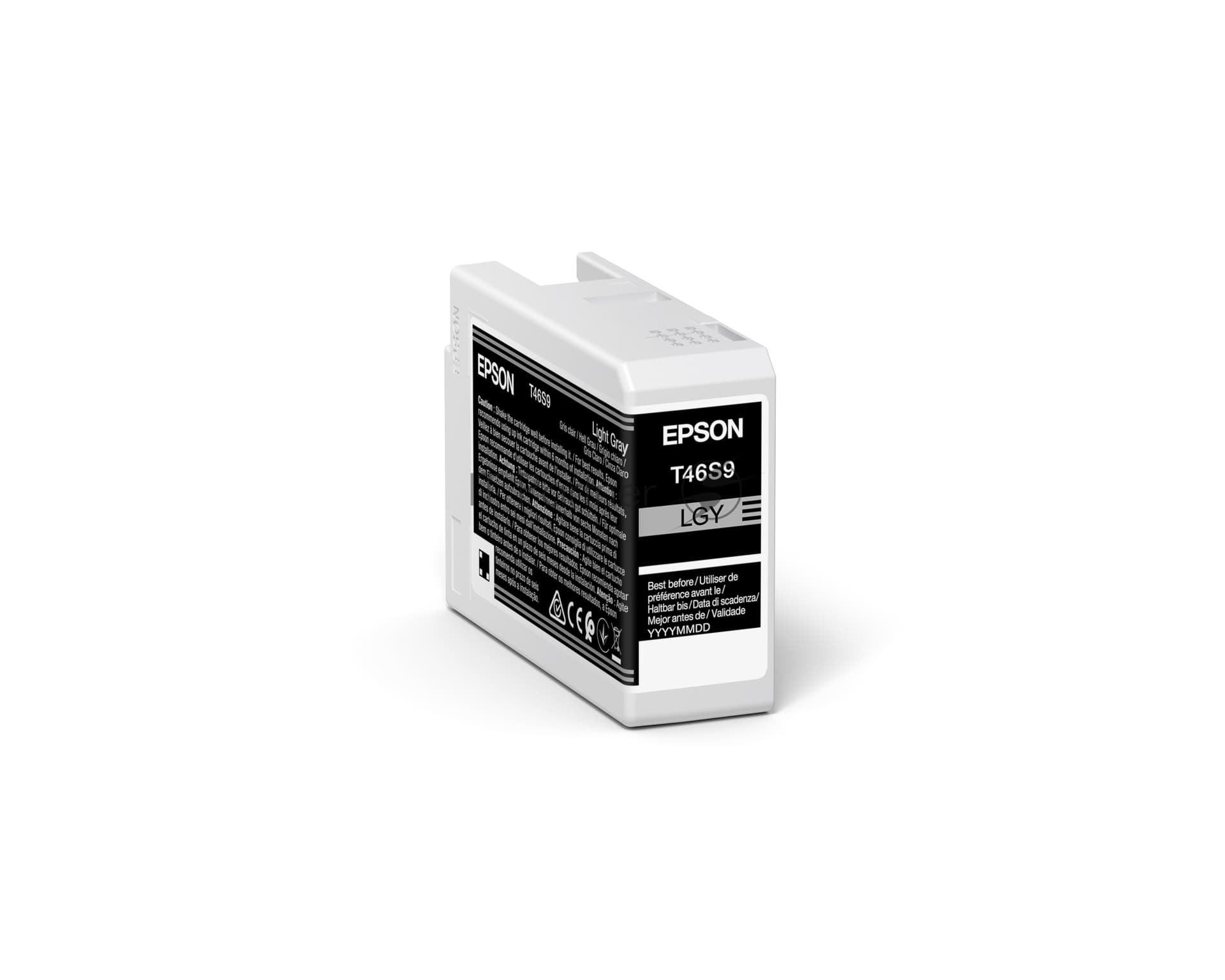 Картридж струйный Epson T46S9 (C13T46S900) светло-серый (25 мл) для SureColor SC-P700