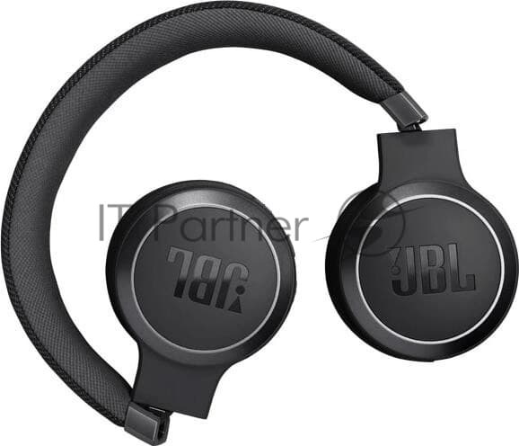 Беспроводные/проводные наушники JBL Live 670NC черный, накладные, Bluetooth + проводной, адаптивное шумоподавление, быстрая зарядка