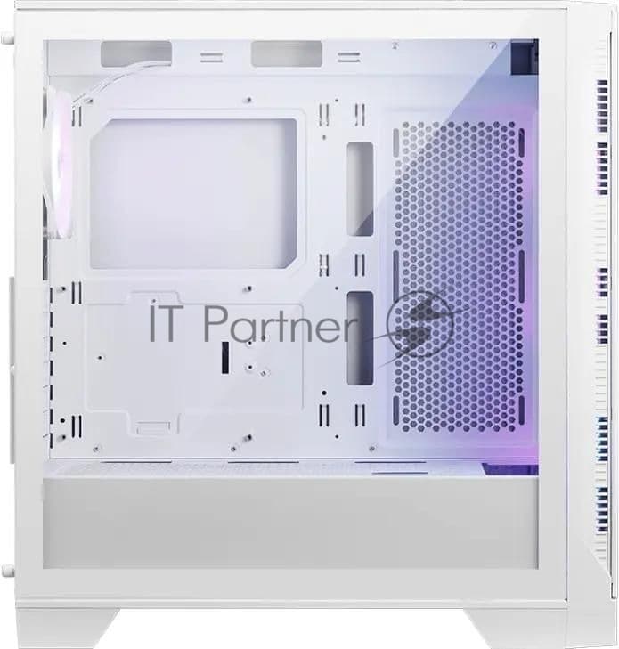 Корпус MSI MAG Forge 320R Airflow белый без БП ATX 7x120mm 4x140mm 2xUSB3.0 audio bott PSU