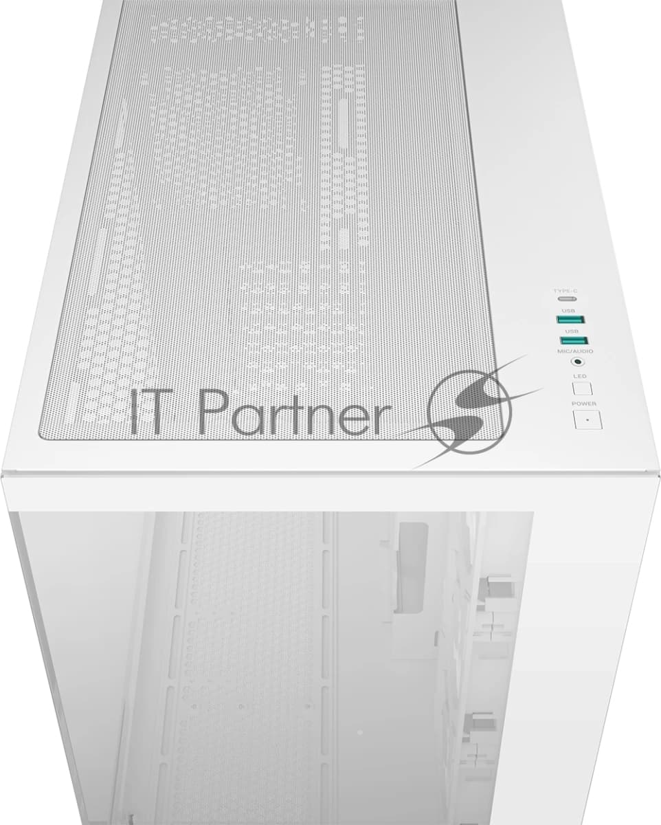 корпус Deepcool CG530 4F WH без БП, боковое окно (панорама), 3x120мм ARGB Reverse вентилятора на боковой стенке, 1x120мм ARGB вентилятор сзади, белый, ATX (R-CG530-WHADA4-G-1)