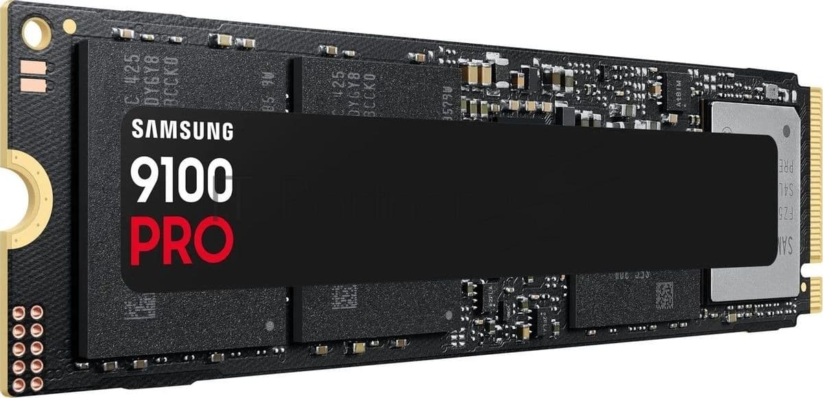 Твердотельный накопитель SSD Samsung MZ-VAP1T0BW M.2 2280 1TB 9100 PRO Black PCIe Gen5x4 RTL