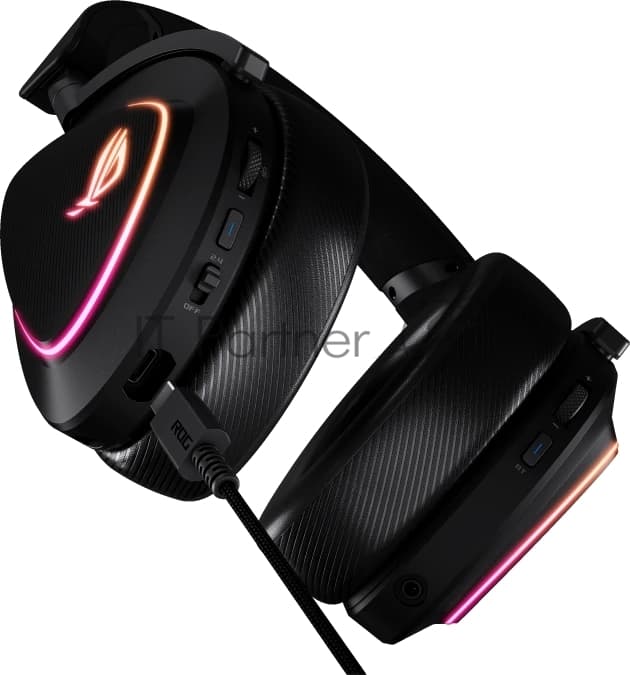 Гарнитура ASUS A701 ROG DELTA II BLK 318g 20 - 20000Hz 3,5mm 2.4GHz BT