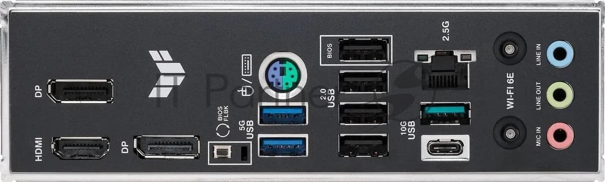 Материнская плата ASUS TUF GAMING B850M-E WIFI, AM5, AMD B850, 4xDDR5, 4xSATA, 3xM.2, 1xPCIe 5.0 x16, 1xPCIe 3.0 x1, 1xHDMI, 2xDP, 1x2.5Gb LAN, Wi-Fi 6E, Bluetooth 5.3, 1xUSB-C 10Gbps, 1xUSB-A 10Gbps, 2xUSB-A 5Gbps, 4xUSB-A 2.0, 3x3.5 мм, 7.1, mATX
