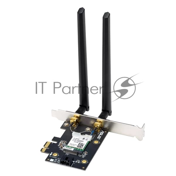 Сетевой адаптер Wi-Fi + Bluetooth Asus PCE-BE6500 BE6500 PCI Express 2ант.